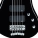 Warwick Rockbass Streamer Standard 5-String Bass, Black High Polish