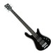 Warwick Rockbass Streamer Standard Left Handed 5 Bass, Black Polish