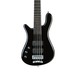 Warwick Rockbass Streamer Standard Left Handed 5 Bass, Black Polish