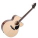 Greg Bennett GJ-100SCE Electro-Acoustic Guitar, Natural