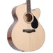 Greg Bennett GJ-100SCE Electro-Acoustic Guitar, Natural
