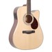 Greg Bennett D-5CE Electro Acoustic Guitar, Natural