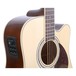 Greg Bennett D-5CE Electro Acoustic Guitar, Natural