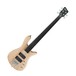 Warwick Rockbass Streamer Standard 5-String Bass, Fretless, Natural