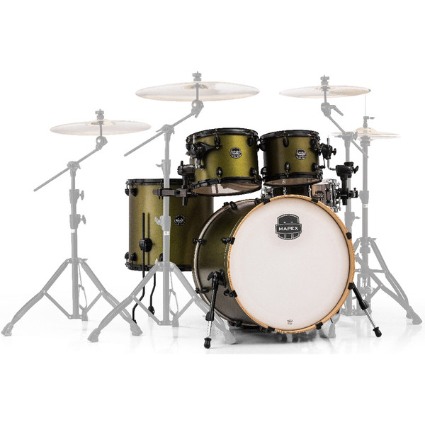 Mapex Armory 5 Piece 20'' Fusion Shell Pack, Mantis Green