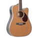 Greg Bennett D-8CE Electro Acoustic Guitar, Cedar