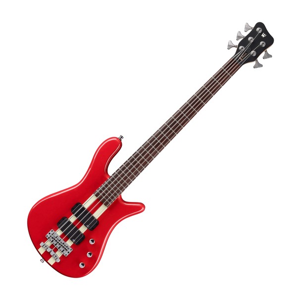 Warwick Rockbass Streamer Standard 5-String Bass, Racing Red