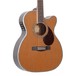 Greg Bennett OM-8CE Electro Acoustic Guitar, Cedar