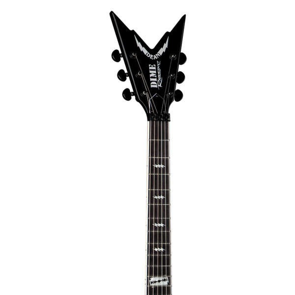 DISC Dean Dime Razorbolt Electric Guitar, Black Red at Gear4music