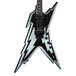 Dean Dime Razorbolt Electric Guitar, Black Silver