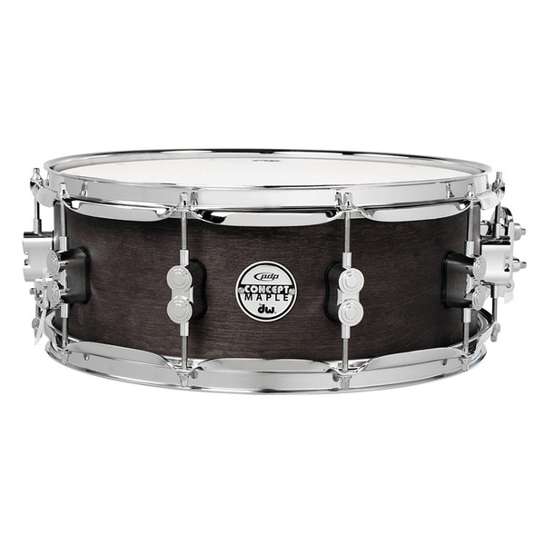 PDP 14x5.5 Maple Shell Snare with Black Wax Finish