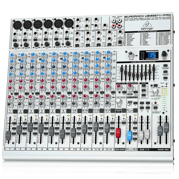 DISC Behringer Eurorack UB1832FX Pro Mixer | Gear4music