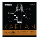 D'Addario Kaplan Amo Violin D String, 4/4 Size, Heavy