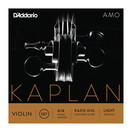 D'Addario Kaplan Amo Violin String Set, 4/4 Size, Light