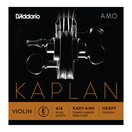 D'Addario Kaplan Amo Violin E String, 4/4 Size, Heavy