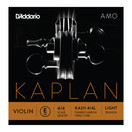 D'Addario Kaplan Amo E-Saite f&uuml;r Violine, Gr&ouml;&szlig;e 4/4, leicht