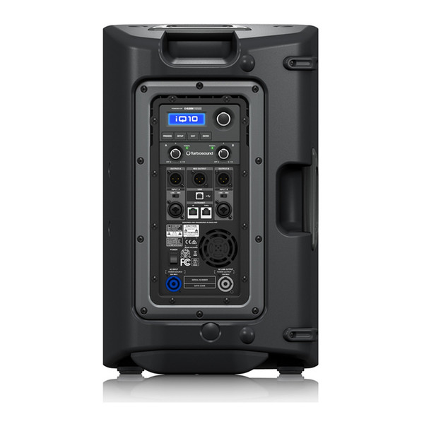 Turbosound iQ10 10'' 2-Way Active Loudspeaker, Rear