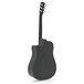 Fender CD-140SCE Dreadnought Electro Acoustic Guitar, Satin Black