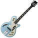 Italia Mondial Classic Electric Guitar, Blue with Gig Bag