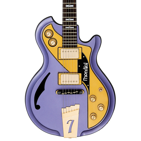 Italia Mondial Classic Anniversary Electric Guitar, Metallic Purple