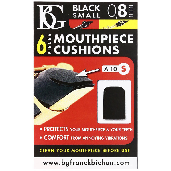BG Mouthpiece Cushion Sax And Clarinet - Small - 0.8MM (Pack Of 6)