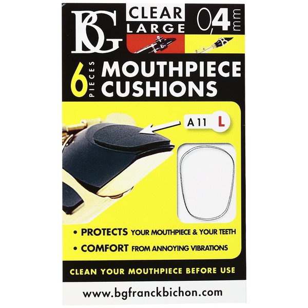 BG Mouthpiece Cushion Sax And Clarinet - Large - 0.4MM (Pack Of 6)