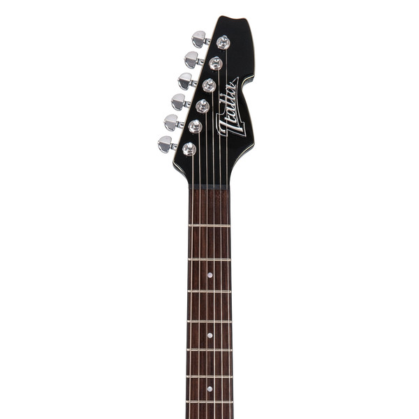 DISC Italia Modena Classic Electric Guitar, Silver Sparkle Gig Bag