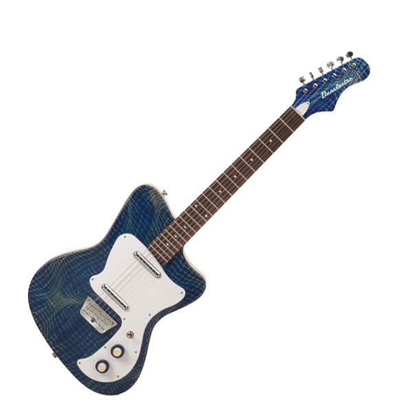 Danelectro 67 Heaven Guitar, Alligator Blue