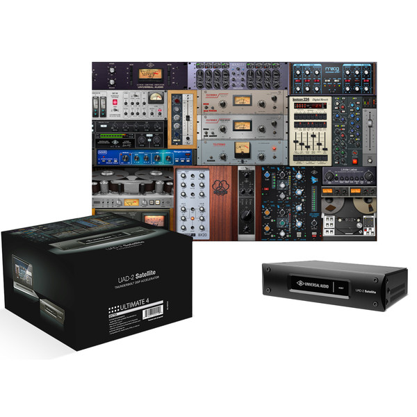 Universal Audio UAD-2 Satellite Thunderbolt - OCTO Ultimate 4 - Bundle View