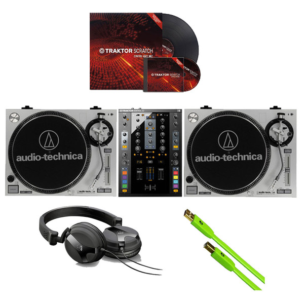 Audio-Technica AT-LP120-USB and Traktor Kontrol Z2 Bundle