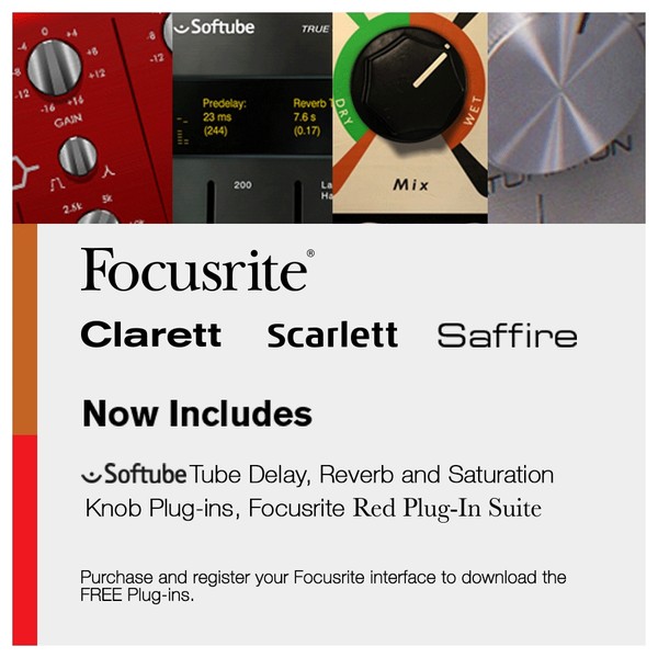 Focusrite Scarlett Studio Vocalist Recording Bundle
