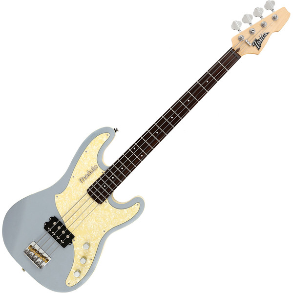 Italia Modulo Standard Bass Guitar, Ice Blue with Gig Bag