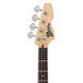 Italia Modulo Standard Bass Guitar, Metallic Burgundy with Gig Bag