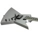 Dean Zero Dave Mustaine Electric Guitar, Metallic Silver 