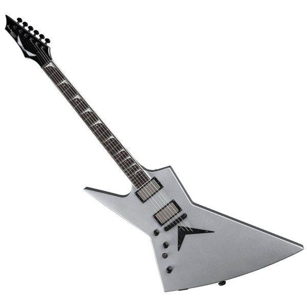 Dean Zero Dave Mustaine Left Handed Electric Guitar, Metallic Silver