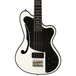 Italia Imola GP Bass Guitar, Prism White 