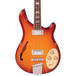 Italia Rimini 4 Bass Guitar, Honey Sunburst with Gig Bag