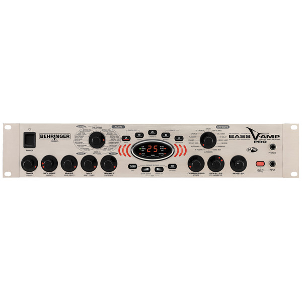 Behringer Bass V-Amp Pro Effects - Front View