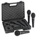 Behringer XM1800S Dynamic Mic (Pack Of 3) - Accessories Pack