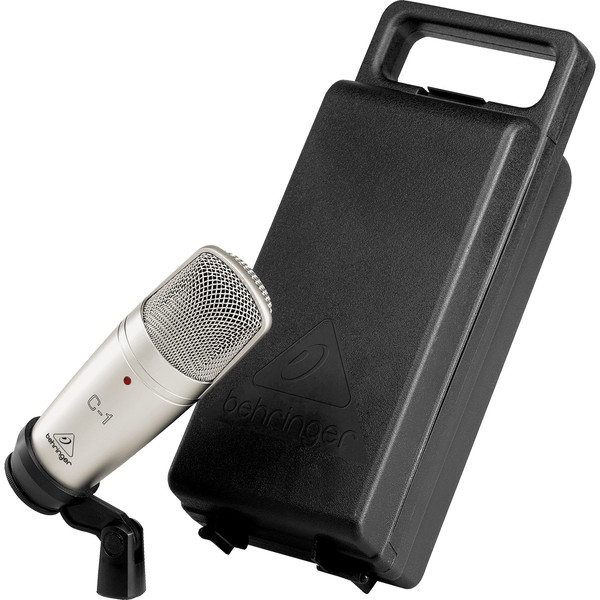 Behringer C-1 Condenser Microphone - Microphone with Case and Mount