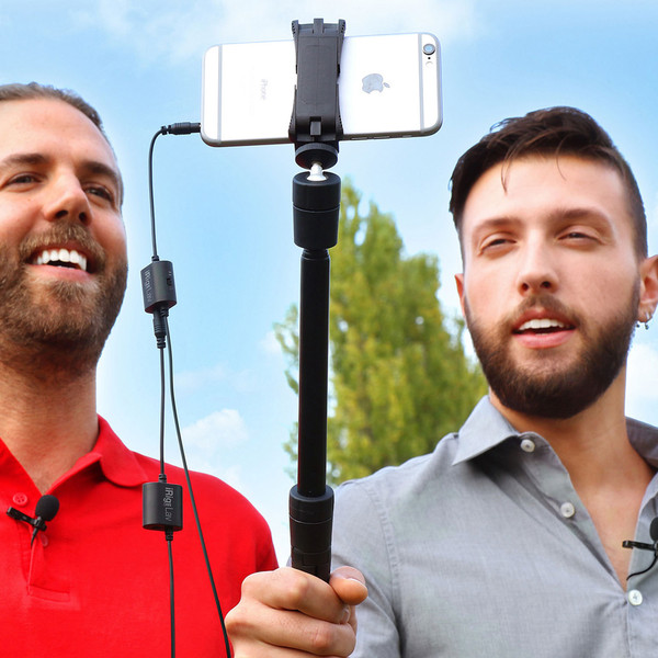 IK Multimedia iRig Mic Lav Lavalier Microphone from Mobile Devices (iPhone + Accessories Not Included)