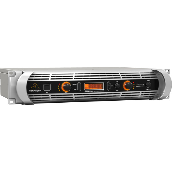Behringer iNUKE NU6000DSP Power Amp - Side View