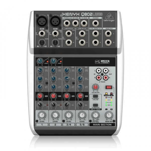 Behringer XENYX Q802USB USB Mixer