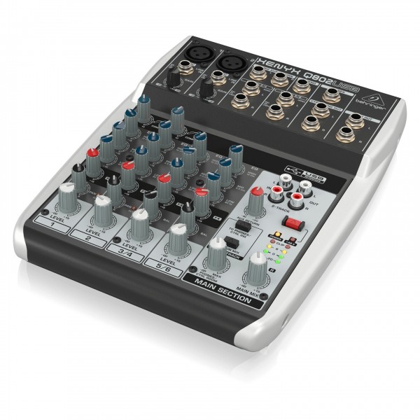 Behringer XENYX Q802USB USB Mixer at Gear4music