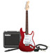 Squier By Fender Bullet Stratocaster Red+ SubZero SZ1250 Bundle