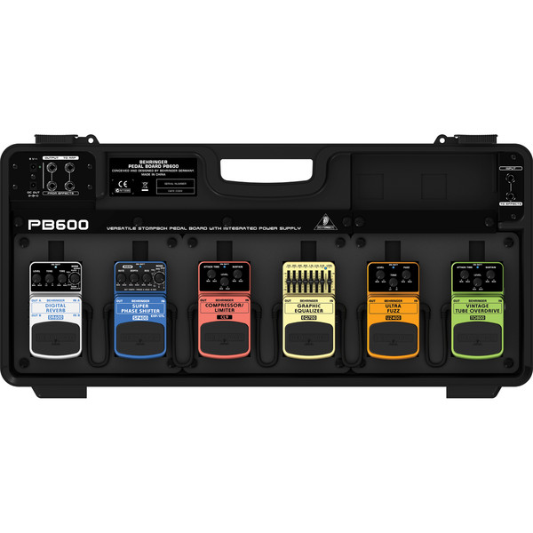 Behringer PB600 Pedal Board with PSU - Board With Effects Pedals (Not Included)