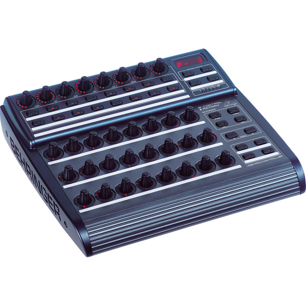 Behringer BCR2000 B-Control Rotary MIDI Control Surface - Side View