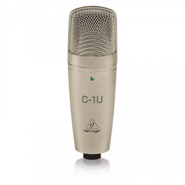 Behringer C-1U USB Condenser Microphone - Front View