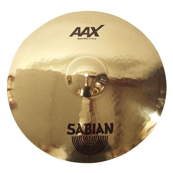 Sabian AAX 22'' Metal Ride Cymbal, Brilliant Finish