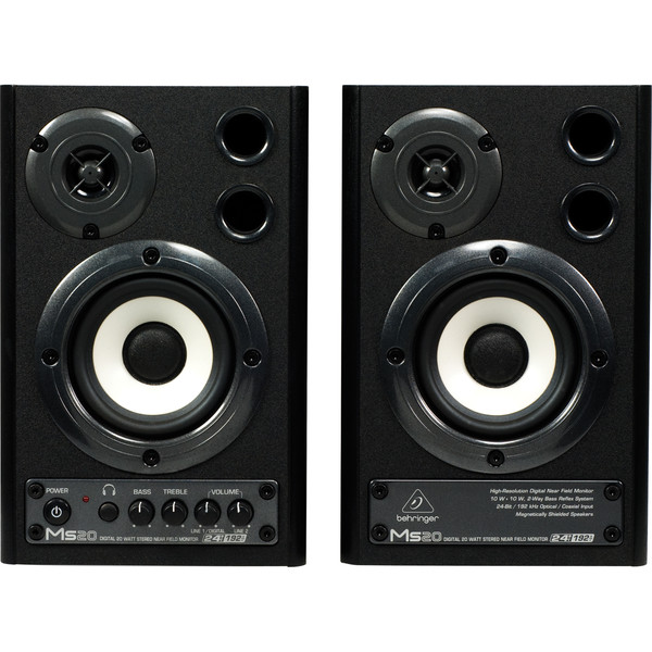 DISC Behringer MS20 Digital Monitor Speakers (Pair) at Gear4music